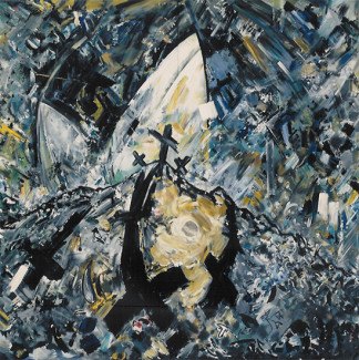 Christian Ludwig Attersee: "Karfreitag"